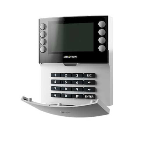 JA-115E Bus Bedienteil mit Tastatur, LCD - JA100/MERCURY - JABLOTRON 100 System