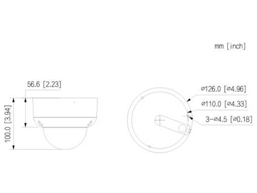 LDR2203 2 MP 2,7-13,5mm Motorzoom IRDomekamera - LunaHD HDCVI