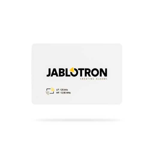 JA-193J RFID Chipkarte im Scheckkartenformat - JABLOTRON 100 System JA-193J RFID Chipkarte im Scheckkartenformat - JABLOTRON 100 System