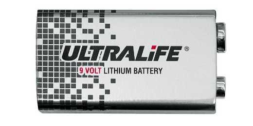 U9VL   ULTRALIFE Typ U9VL Block-Batterie