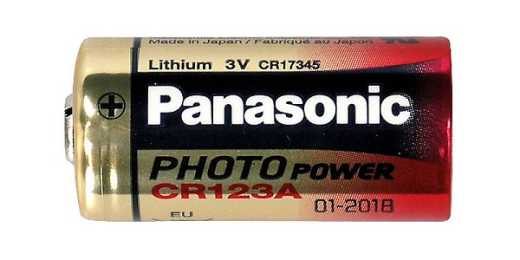 CR123A Lithium-Batterie 3V