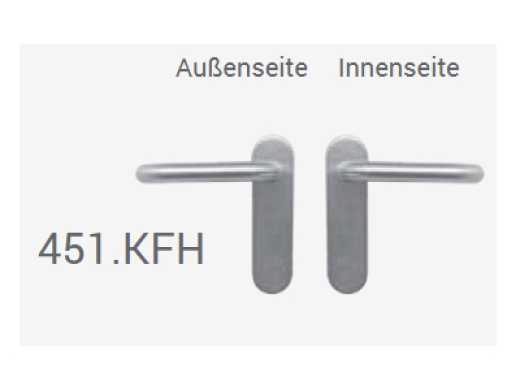 451.KFH Kurzschildgarnitur Paar