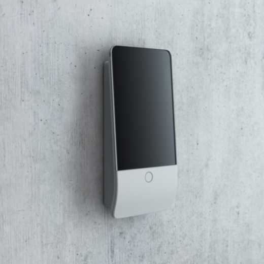 JA-116E-GR Bus Touch Bedienteil NATUS Grau, RFID Leser, digitale Segmentanzeigen - + - JABLOTRON 100 System