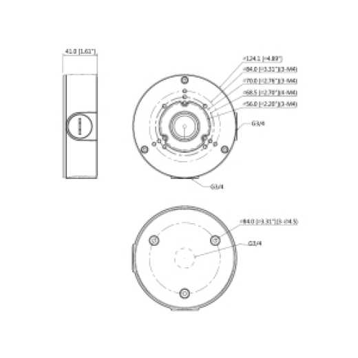 LAB14D Anschlussbox anthrazit
