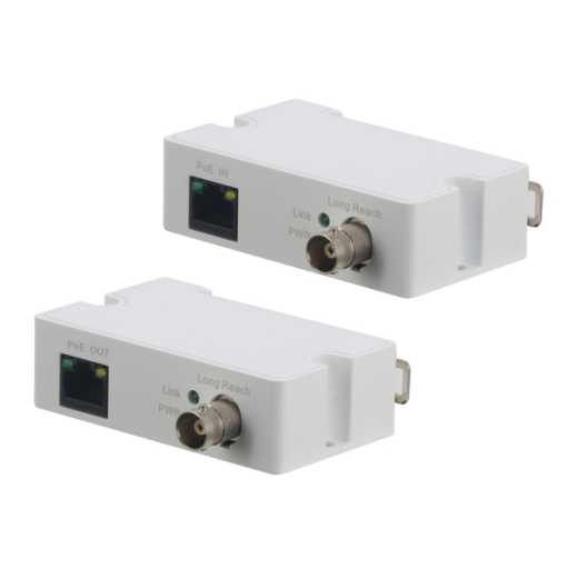 LEKK2 IP-Koax/RG59 PoE Sender/Empfänger Set - LunaHD