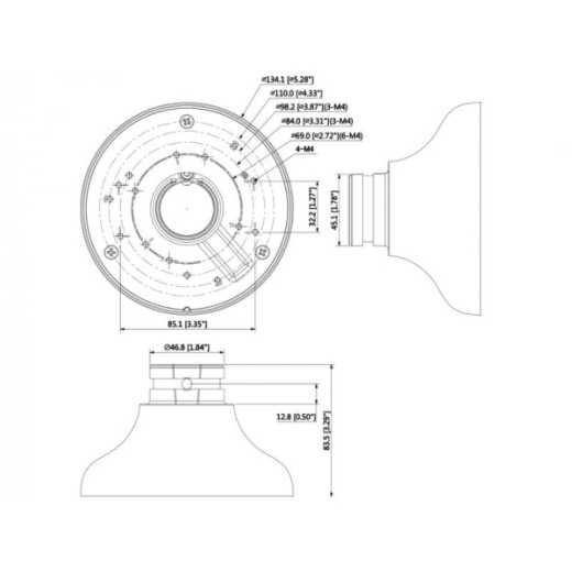LHA6 Adapter für Domekameras