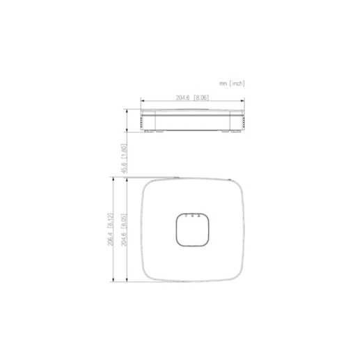 LIPR5104PI 4-fach NVR 4xPoE - LunaHD