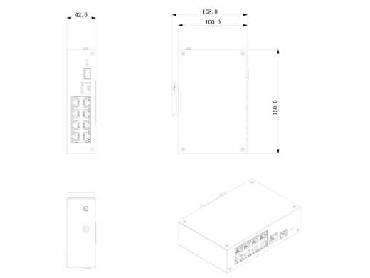 LSW08096 PoE/Switch - LunaHD