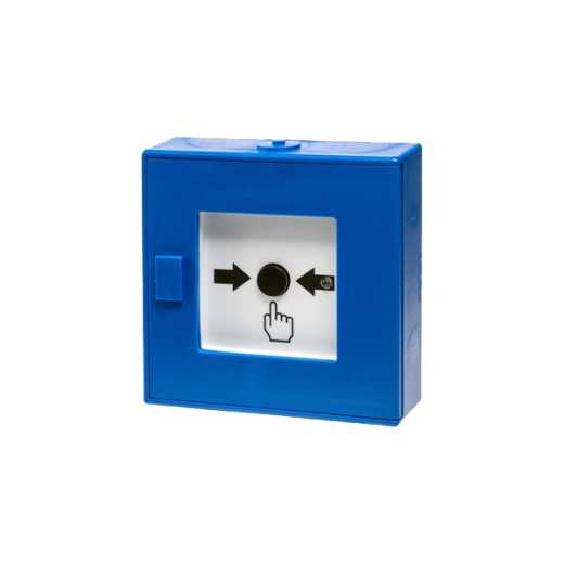DKM MCP150 PB SensoIRIS Druckknopfmelder in blau - TELETEK BWA IRIS
