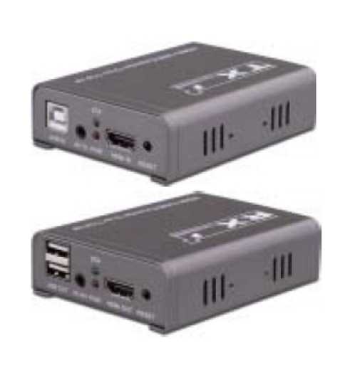 PR-HDKVMoNet - HDMI USB KVM Extender over Cat5e/Cat6