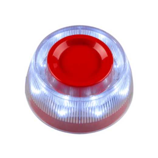 WSST SensoIRIS Wandsirene mit Blitzleuchte mit Isolator - TELETEK BWA IRIS