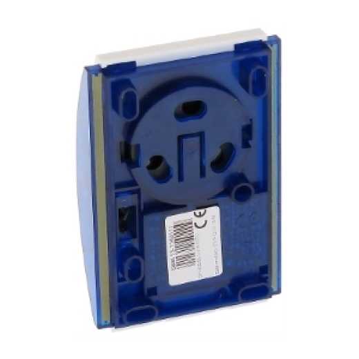 SPW220B Innensirene mit Blitzlicht in Blau