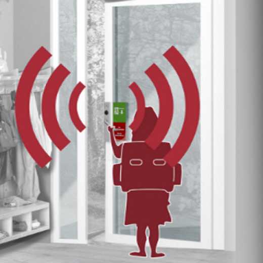 TW4.R.TAST Intelligenter Türwächter mit Taster