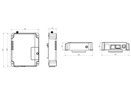 UR32SL04EU LTE-Router mit 2x LAN