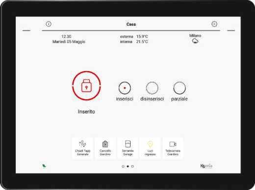 ERGO-T PRO 10 Touchscreen-Bedienteil, lares 4.0 System