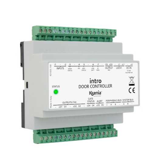 intro-DIN Türkontrollermodul - Ksenia Lares 4.0