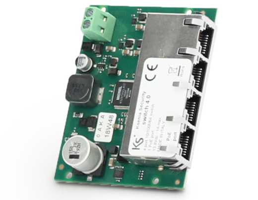 PoE Switchmodul, lares 4.0 System
