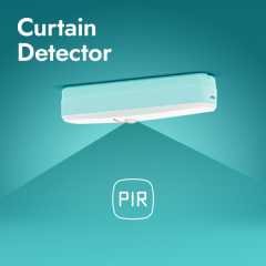ACD-220 Innen-Vorhangdetektor 868 MHz Funk - BE WAVE System
