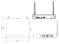 LIPR5104W 4-fach NVR WLAN-fähig - LunaHD