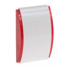 SPW220R Innensirene mit Blitzlicht in Rot