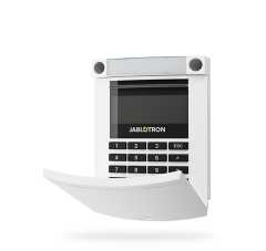 JA-154E-WH Funk-LCD-Bedienteil mit Tastatur+Leser - JABLOTRON 100 System