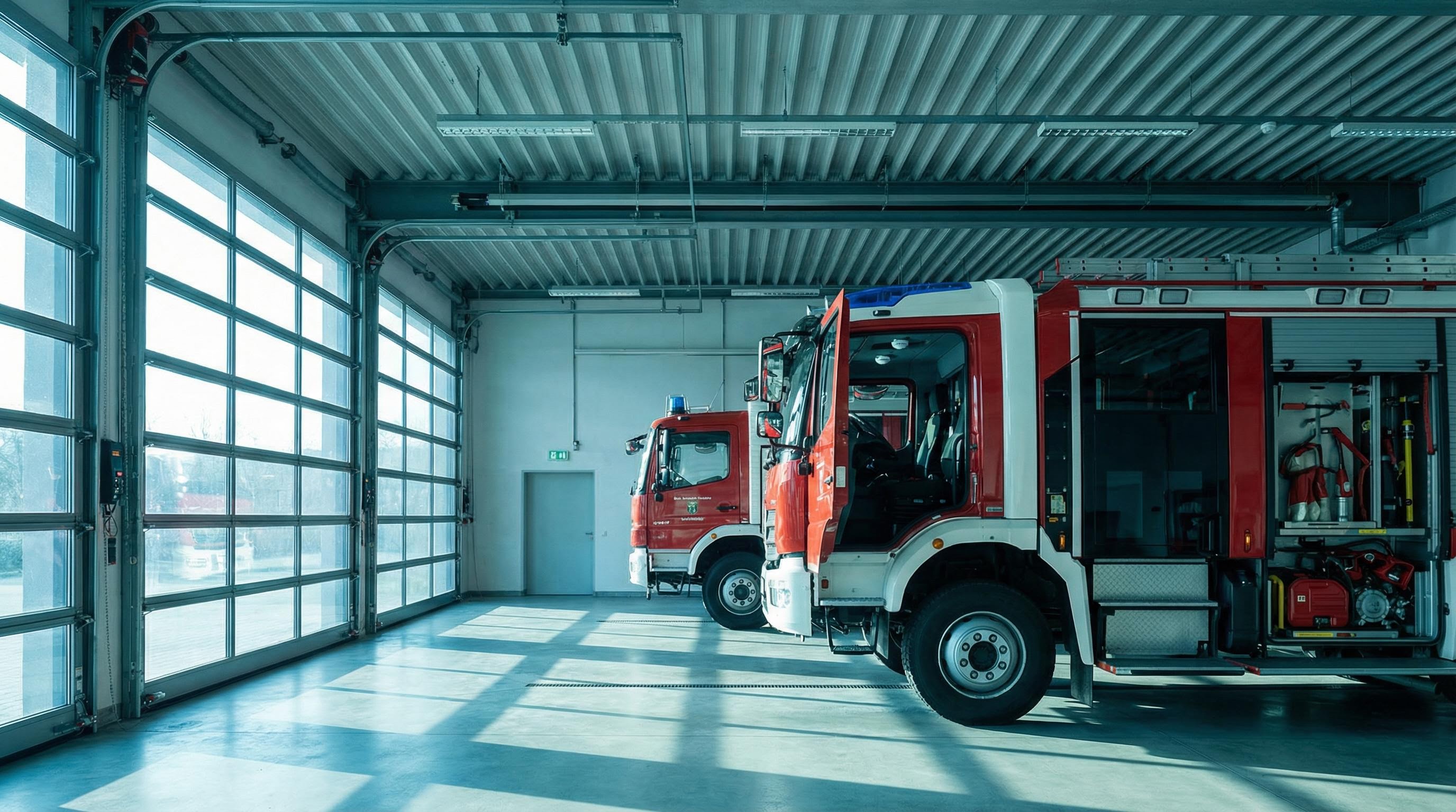 Funk-Brandschutz für Feuerwehrfahrzeuge mit BE WAVE