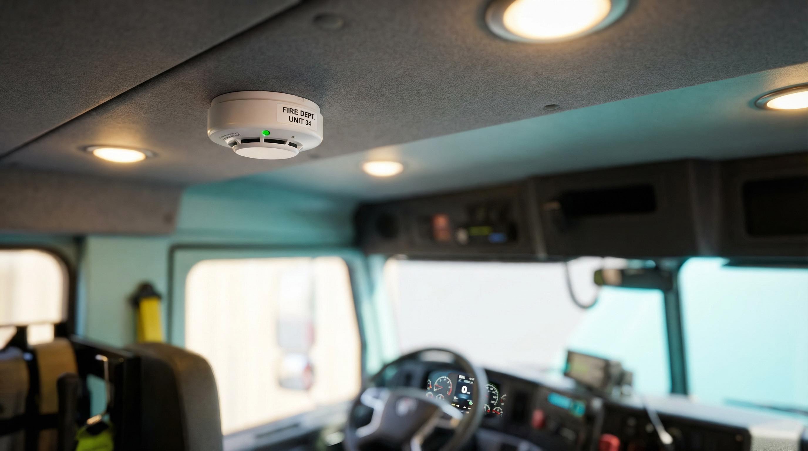 BE WAVE Funk-Brandschutzsystem im Einsatz an Feuerwehrfahrzeugen