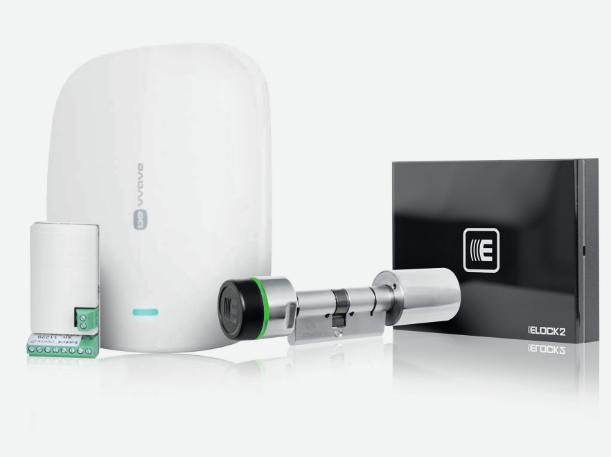 ELOCK2 Schließsystem mit FM83 Funkmodul und SATEL BeWave Alarmzentrale