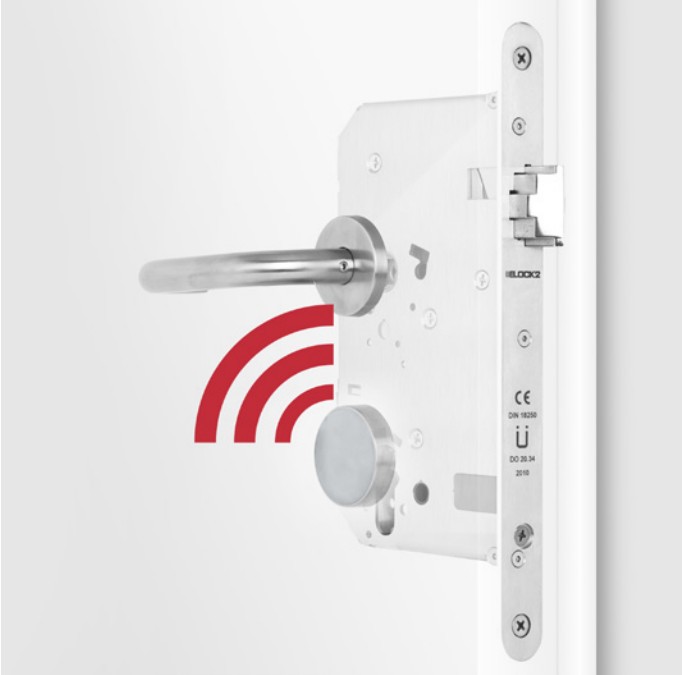 ELOCK2 V6 Funk-Automatikschloss Vollblatt-Einsteckschloss