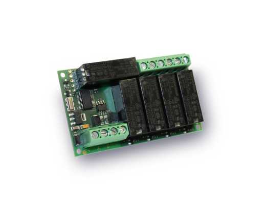 Ksenia auxi-L 5-fach Bus-Relaismodul — Erweiterungsmodul für Gebäudesteuerung