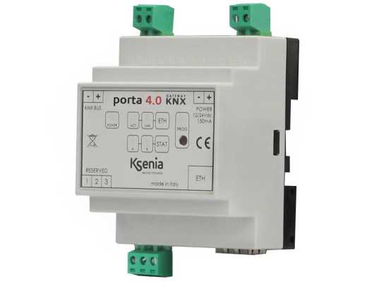Ksenia porta 4.0 KNX-Gateway