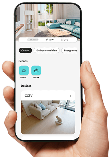 CCTV-Integration in der BE WAVE App