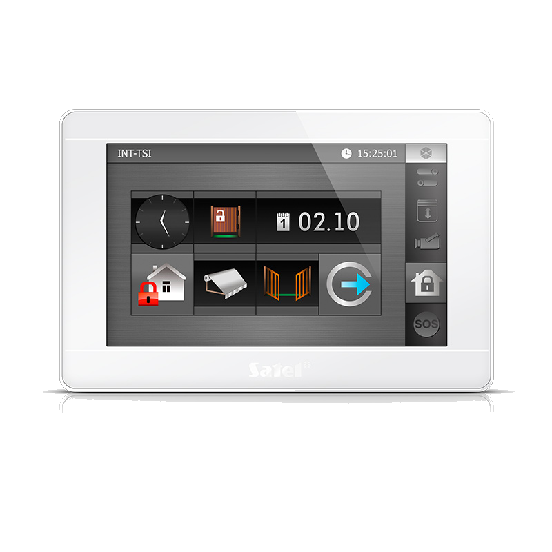 SATEL INT-TSI – 7 Zoll Smart Touchpanel mit Widget-Oberfläche